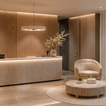elegant close up of a woman receiving a luxurious facial treatment in a premium bright spa, soft lighting, relaxing atmosphere, modern aesthetic
