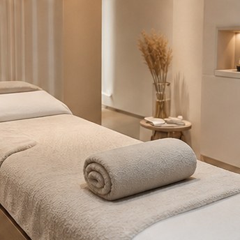 premium eyebrow and eyelash styling, close up, elegant beauty studio, soft lighting, professional care
